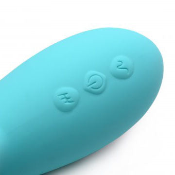 10X Silicone Suction Rabbit Vibrator - Teal