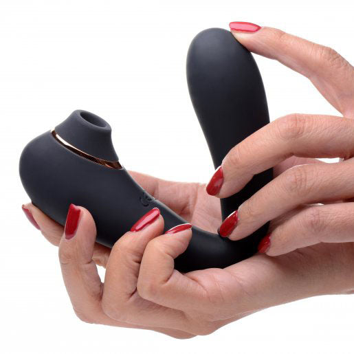 Shegasm Pose 7X Bendable Suction Silicone Vibrator