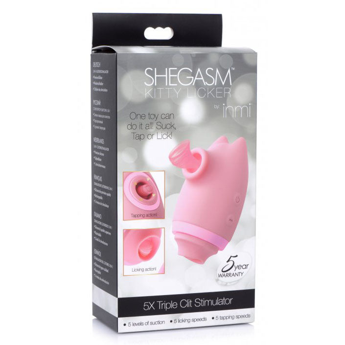 Kitty Licker 5X 3 in 1 Clit Stimulator