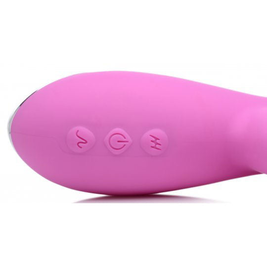 Shegasm 5 Star 7X Suction Come-Hither Silicone Rabbit - Pink