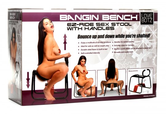 Bangin Bench EZ-Ride Sex Stool with Handles