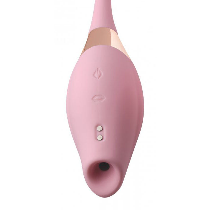 Shegasm 8X Tandem Plus Silicone Suction Clitoral Stimulator and Egg