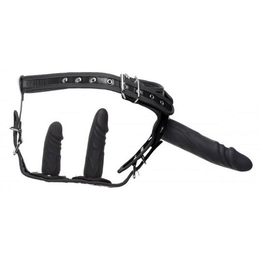 Double Penetration Strap On Harness