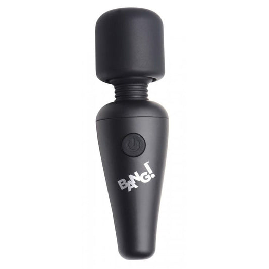 10X Ultra Powerful Silicone Mini Wand - Black