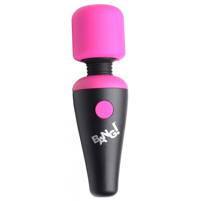 10X Ultra Powerful Silicone Mini Wand - Pink