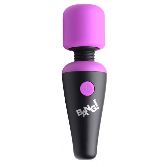 10X Ultra Powerful Silicone Mini Wand - Purple