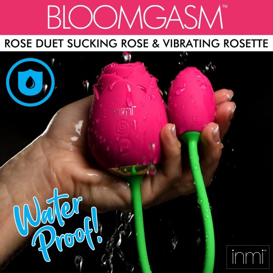 Bloomgasm Rose Duet Sucking Rose and Vibrating Rosette