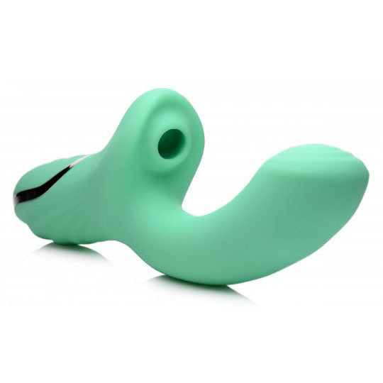 10X Minty Air-Stim Silicone Rabbit Vibrator