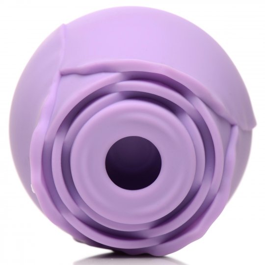 Bloomgasm Wild Rose 10X Suction Clit Stimulator - Purple