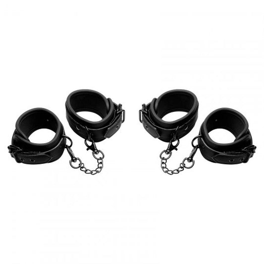 Kinky Comfort Wrist and Ankle Cuff Set