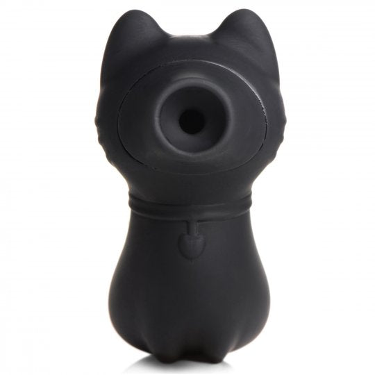 Sucky Kitty Silicone Clitoral Stimulator - Black