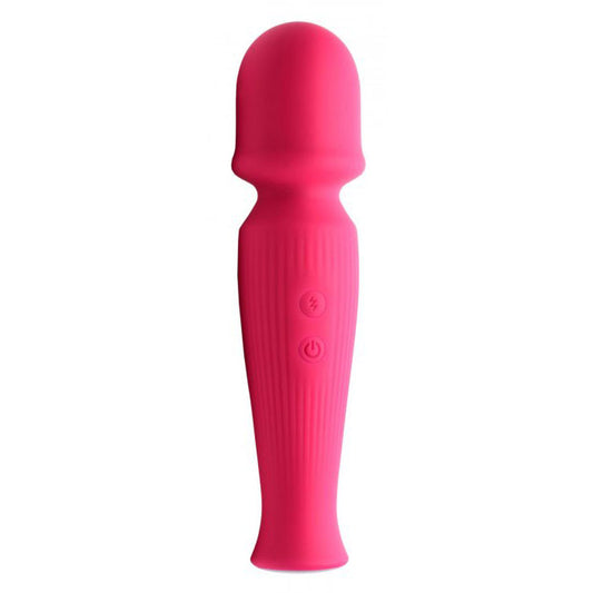 10X Silicone Wand Massager - Magenta