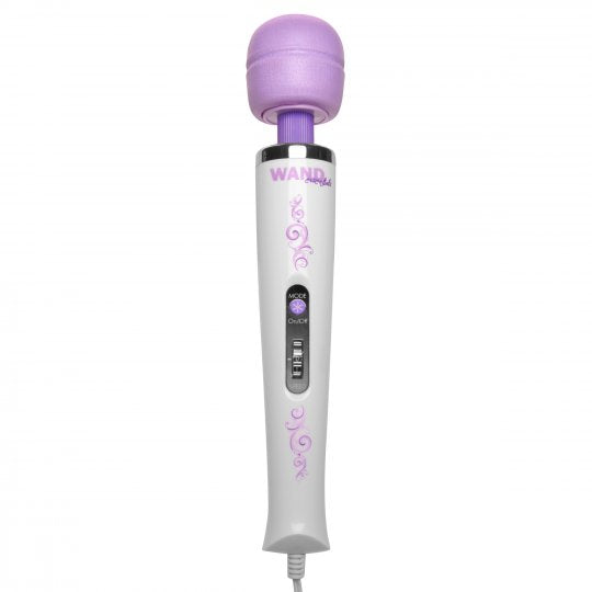 64 Mode Wand Vibrator with Flutter Tip Attachment Kit