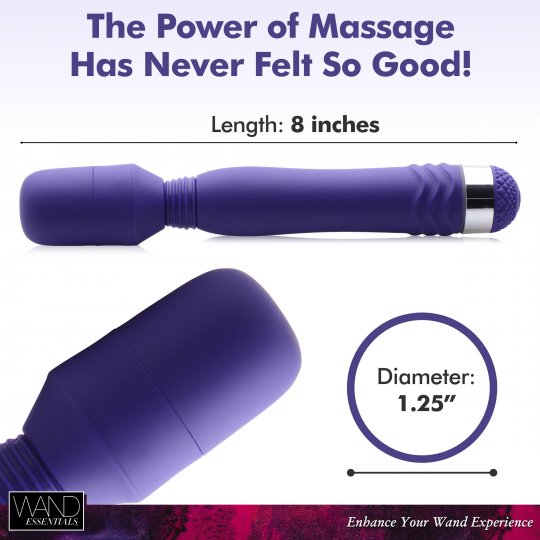 Purple Pleasure Wand Massager