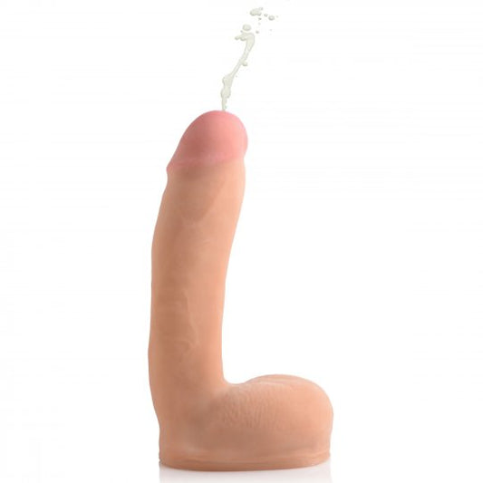 Dual Density Squirting Realistic Dildo - 8.5 Inch