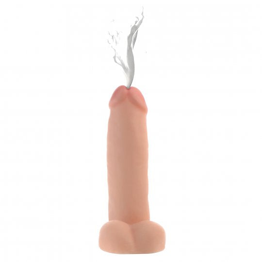 8 Inch Realistic Dual Density Squirting Dildo