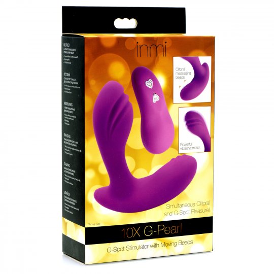 10X G-Pearl G-Spot Stimulator with Moving Beads