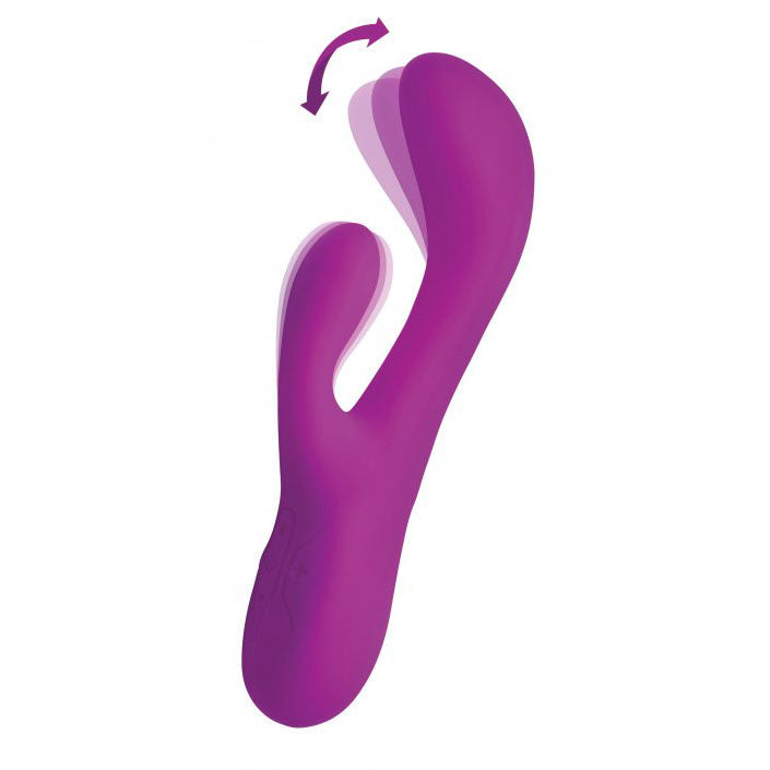 Come Hither Pro Silicone Rabbit Vibrator with Orgasmic Motion