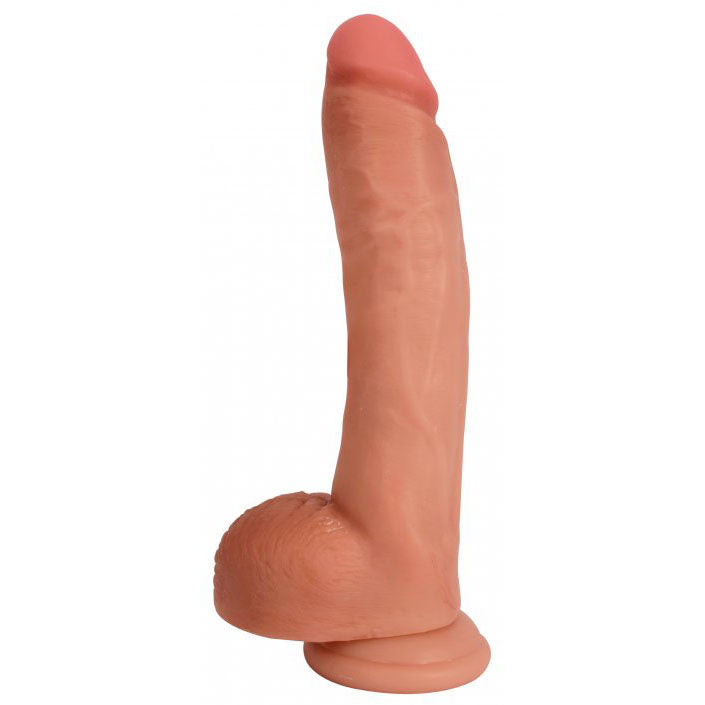 JOCK Light Bareskin Dildo with Balls - 9 Inch