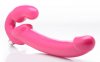 7X Revolver Slim 8 inch Vibrating Strapless Strap-on