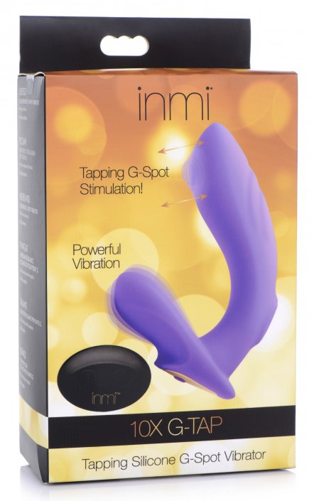 10X G-Tap Tapping Silicone G-spot Vibrator