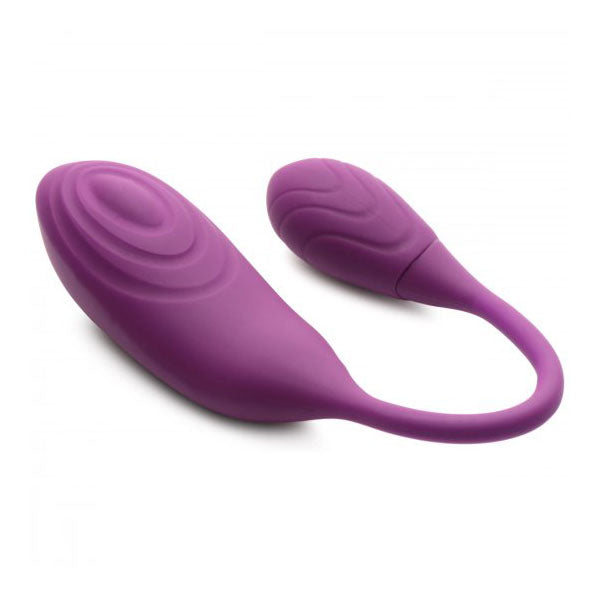 Slim Pulse 7X Pulsating Silicone Clit Stimulator and Vibrating Egg