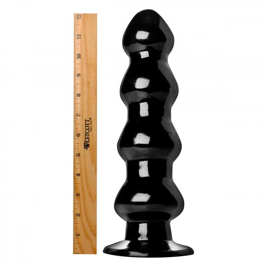 Four Stage Rocket Dildo Black