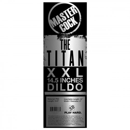 The Titan XXL 14.5 Inch Massive Dildo